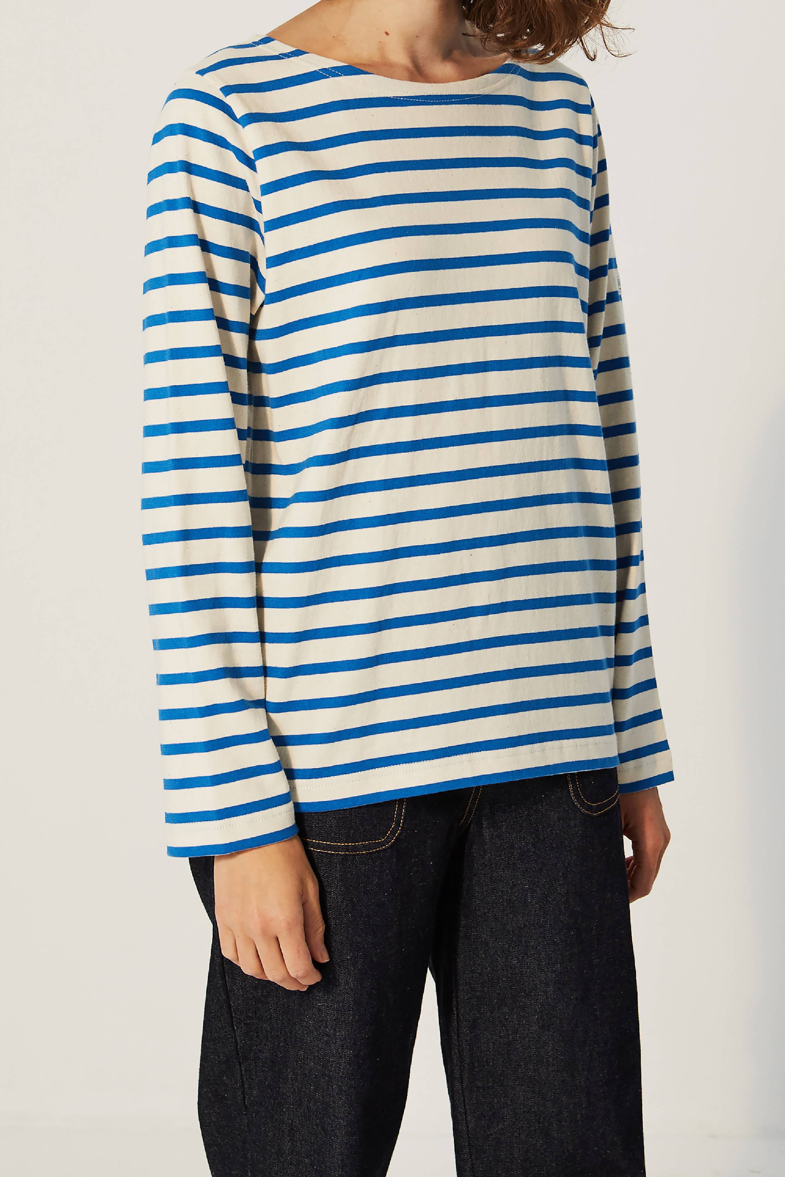Tilda - Breton-Striped Long sleeve T-Shirt - LE MONT SAINT MICHEL