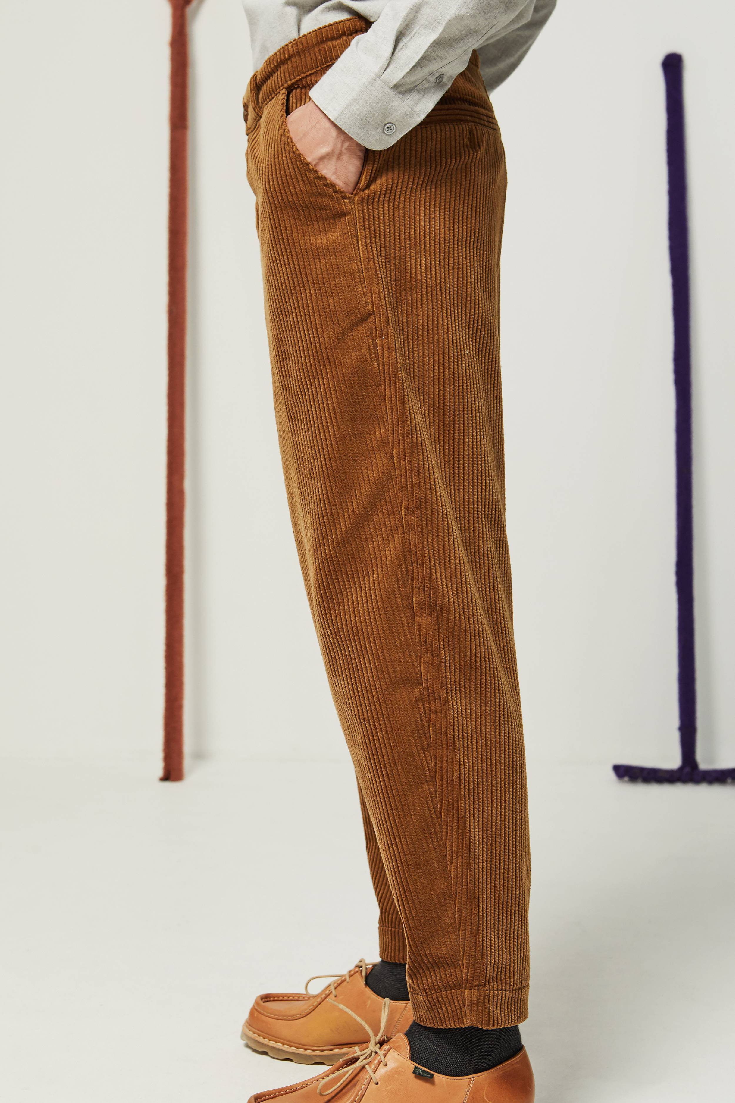 Wide-leg Corduroy Trousers - LE MONT SAINT MICHEL