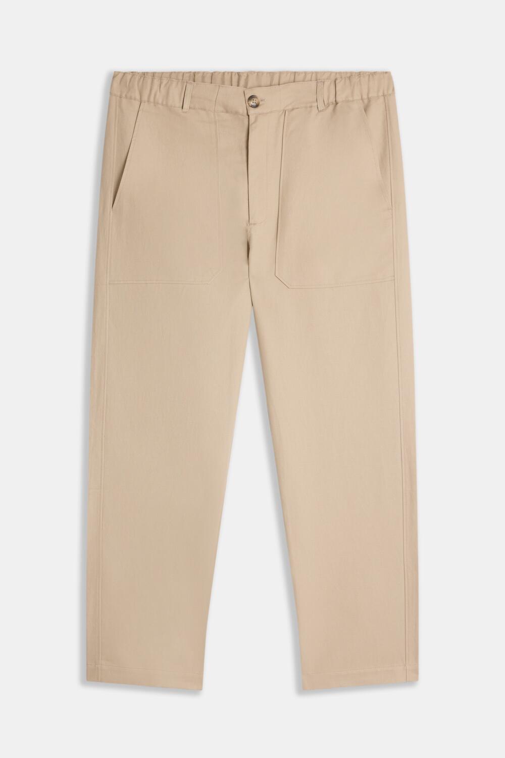 PANAMA - PANTALON EN LIN - XS, BEIGE