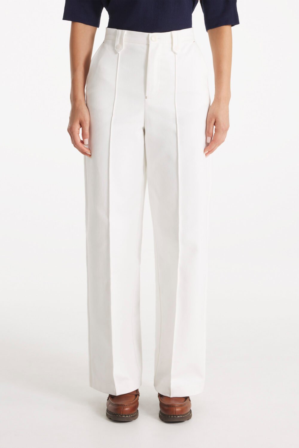 PIN - Seventies denim pants - 40, OFFWHITE