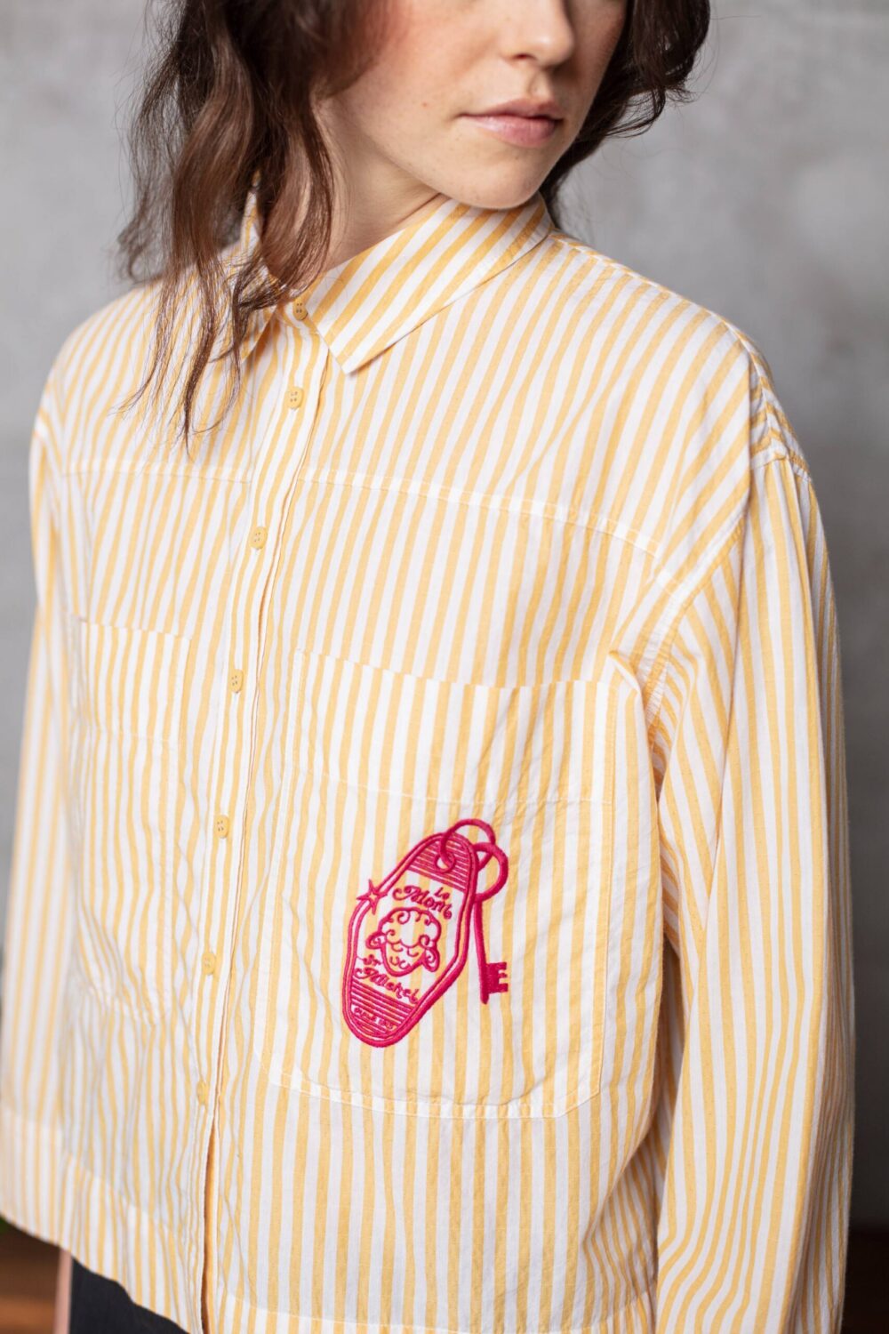 Capri - Chemise à rayures - 40, BLEU