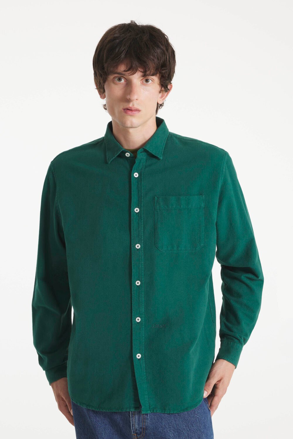 Cosmo - Chemise en oxford français - L, VERT FORET