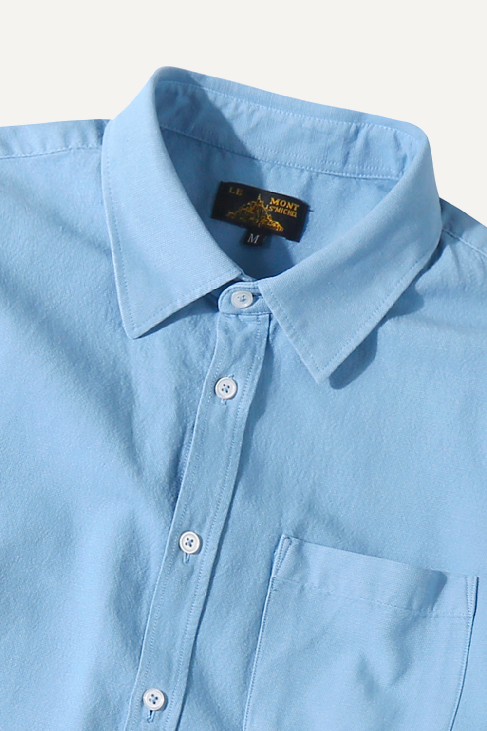 Cosmo - Chemise en oxford français - L, BLEU CIEL