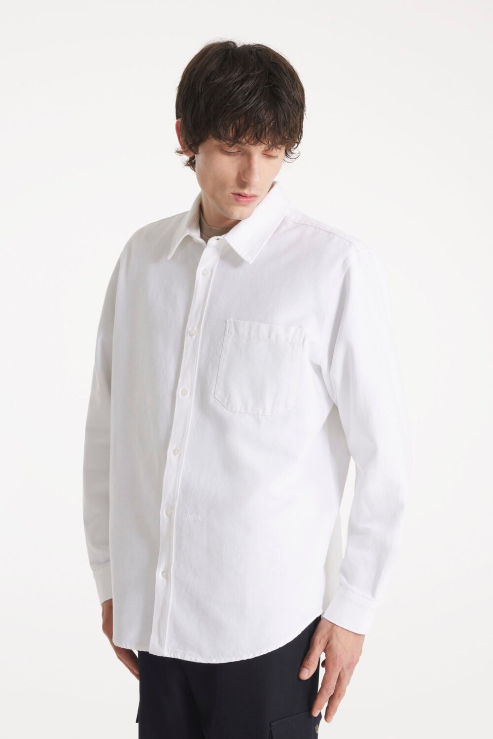 Cosmo - Chemise en oxford français - XS, BLANC