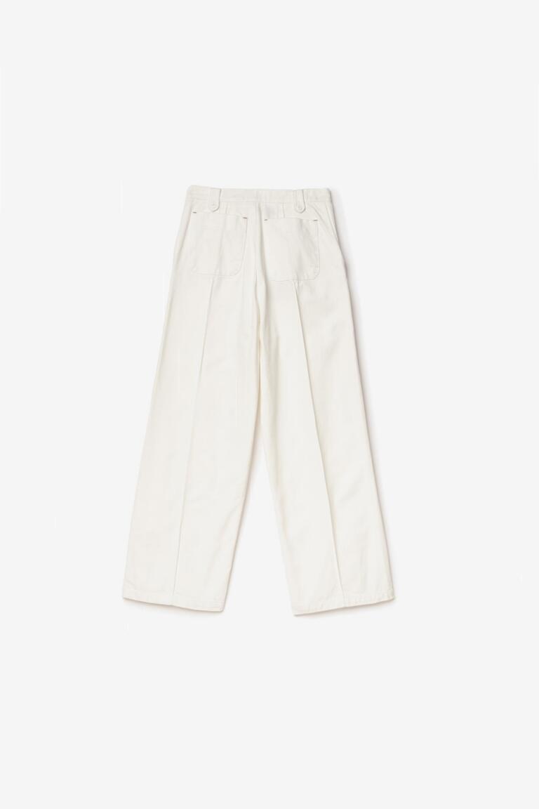 PIN - Pantalon en denim Seventies - ECRU