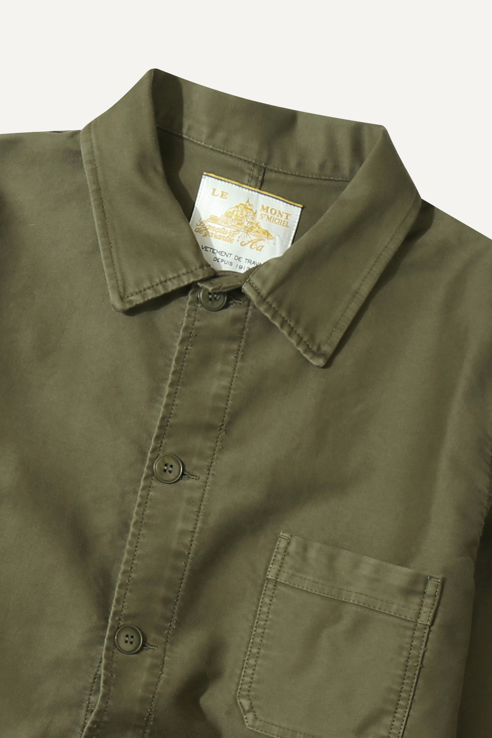The Real Work Jacket - KAKI, seconde vue