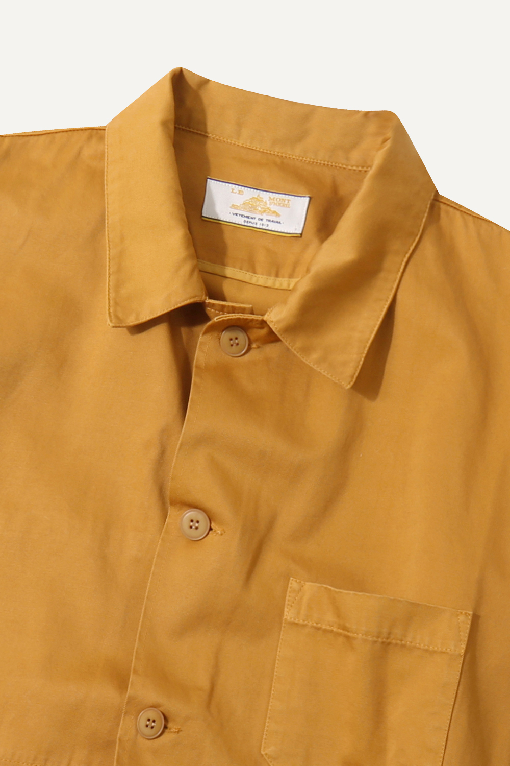 Gabardine work jacket - CAMEL, seconde vue