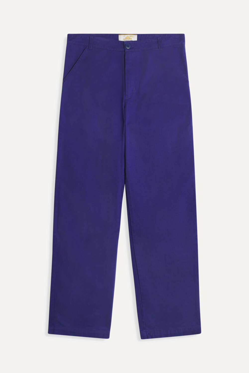 Pantalon de travail en sergé – M, BLEU VIF