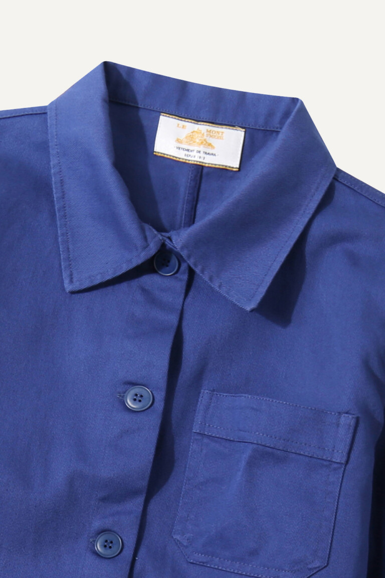 Twill Work Jacket - VIVID BLUE, seconde vue