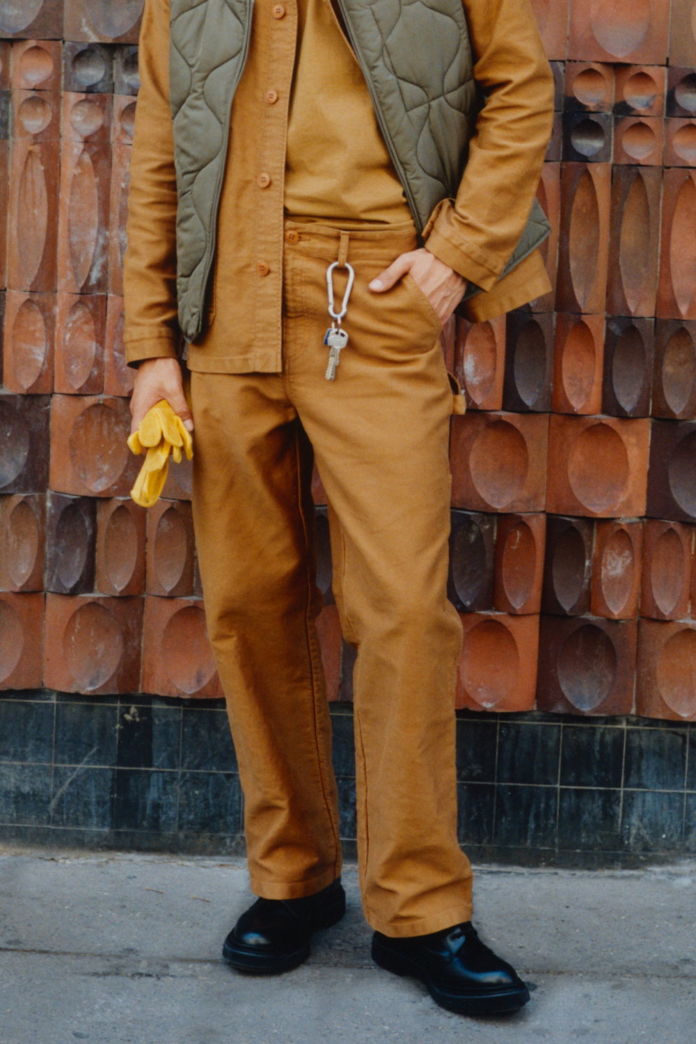 Pero - Pantalon carpenter en moleskine