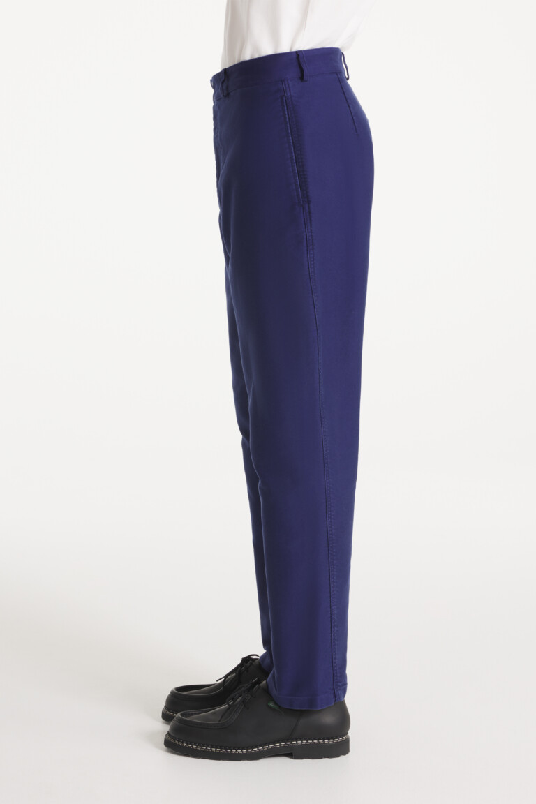 Perig - Wide leg work pants - BLUE, seconde vue