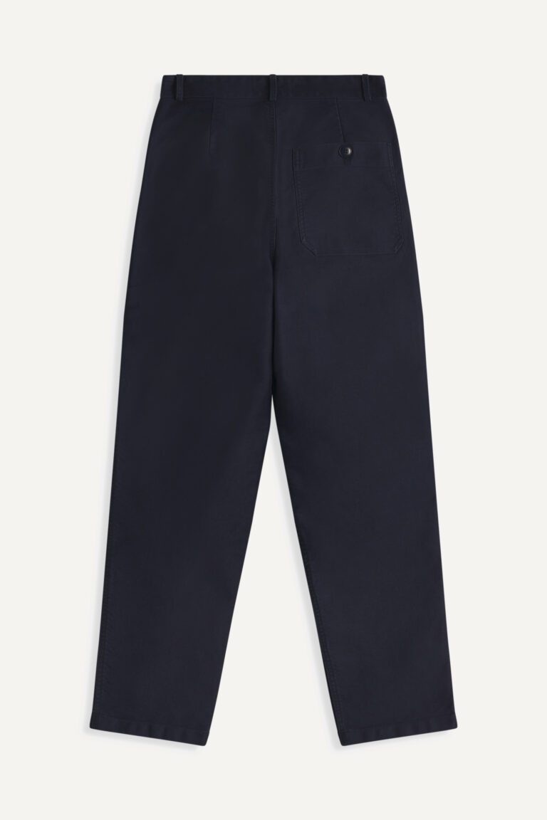 Perig - Wide leg work pants - NAVY
