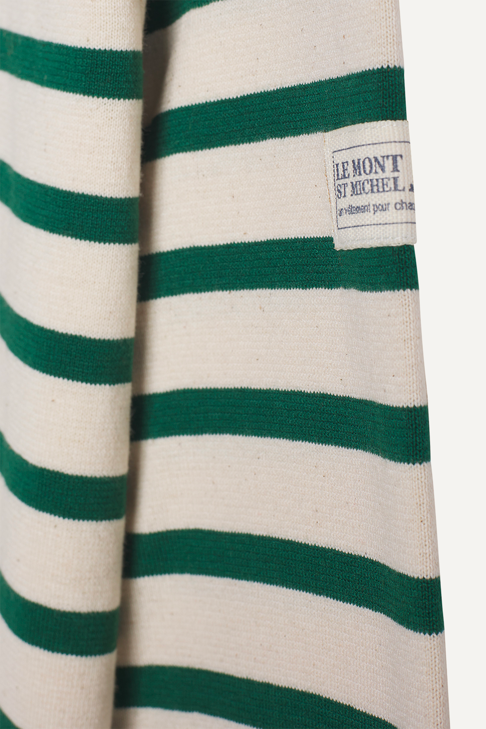 Thurin - Marinière with long sleeves - OFFWHITE/GREEN, seconde vue