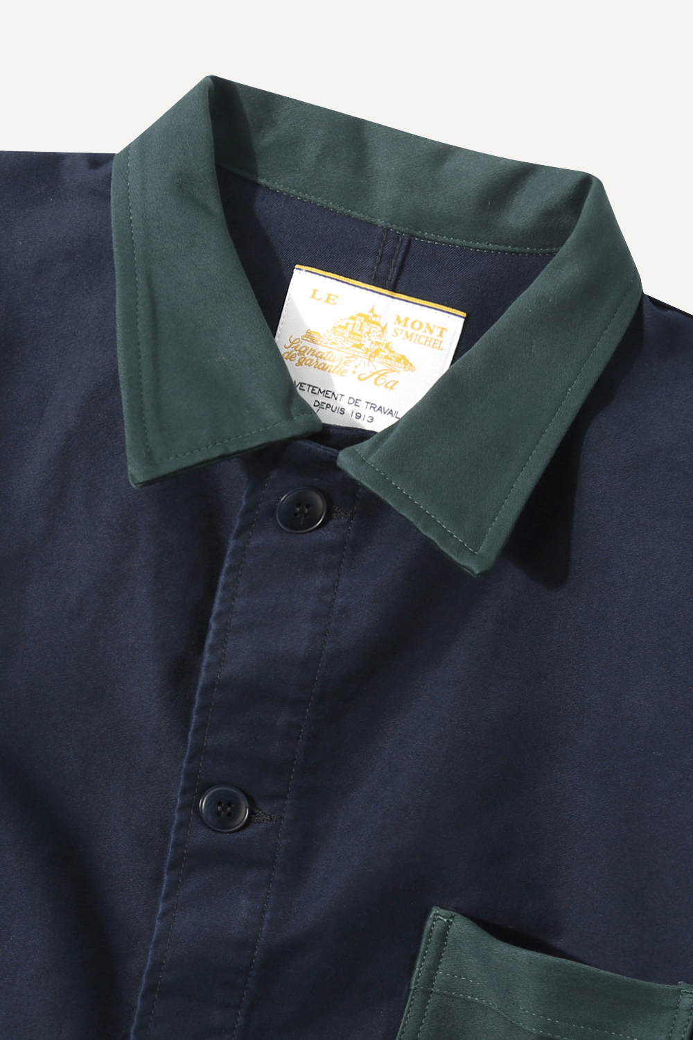 Valoris - Two-tone work jacket - NAVY, seconde vue