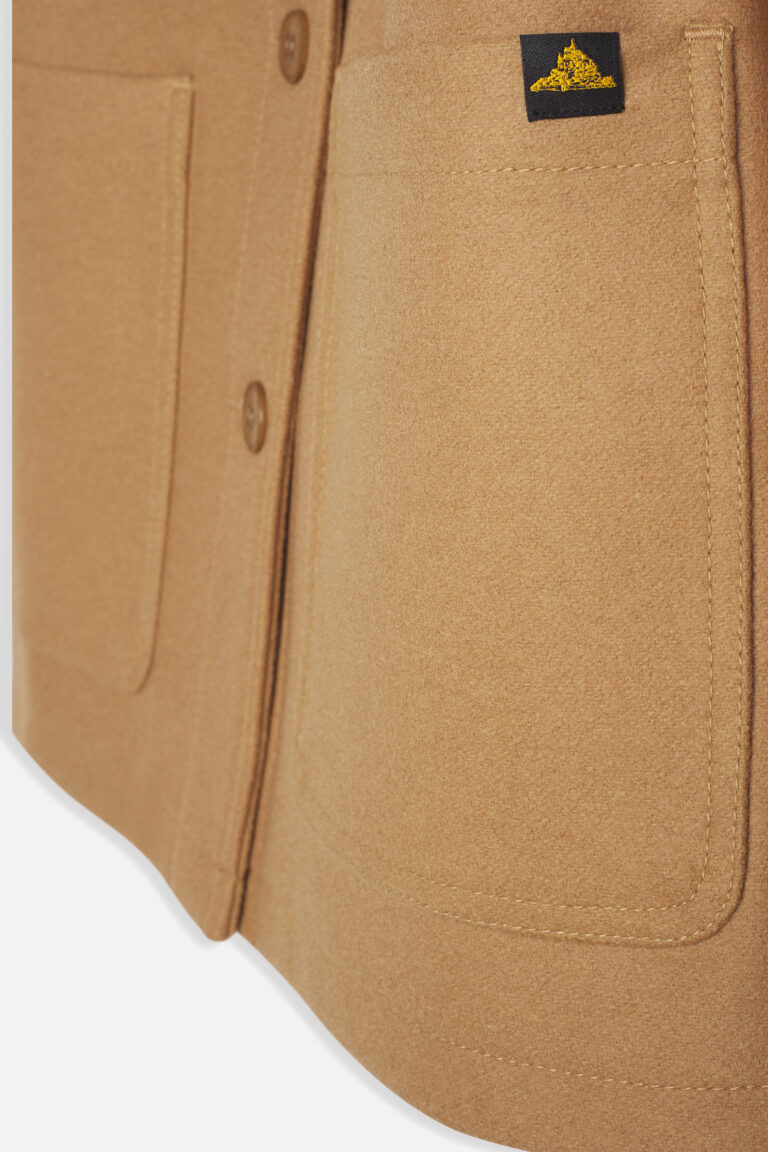 Victorienne - Wool jacket - CAMEL, seconde vue