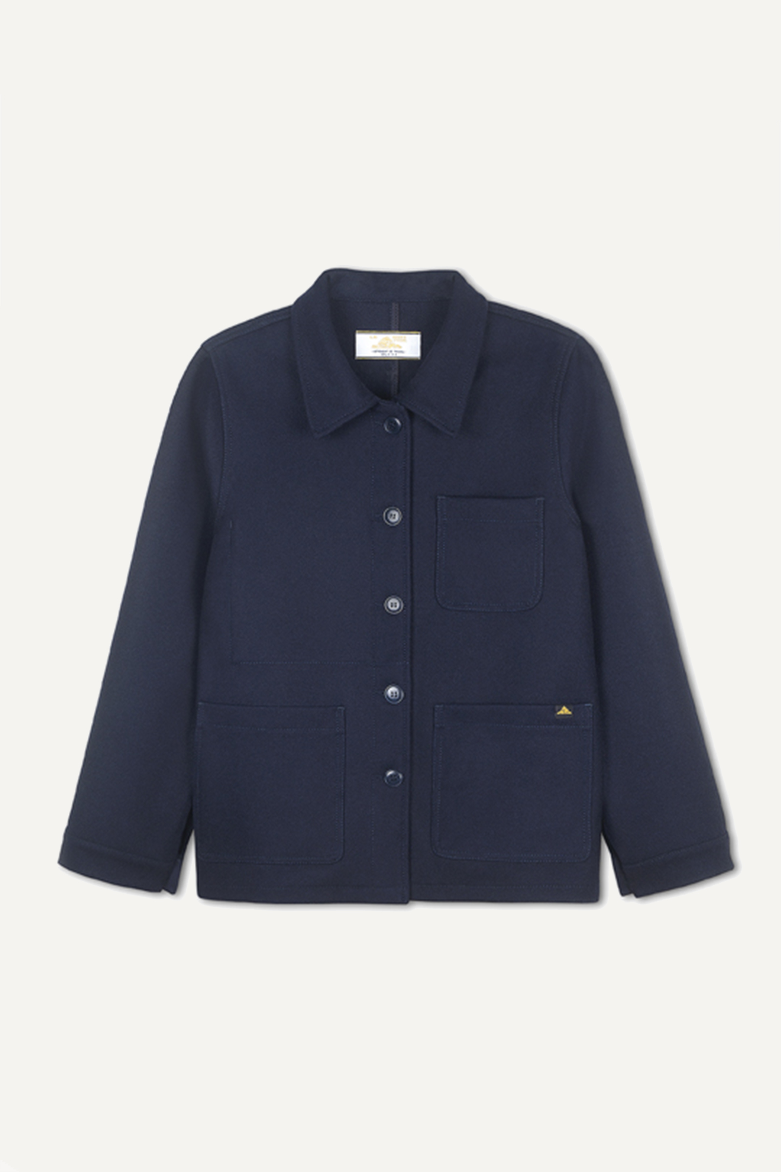 Victorienne - Veste en laine - MARINE