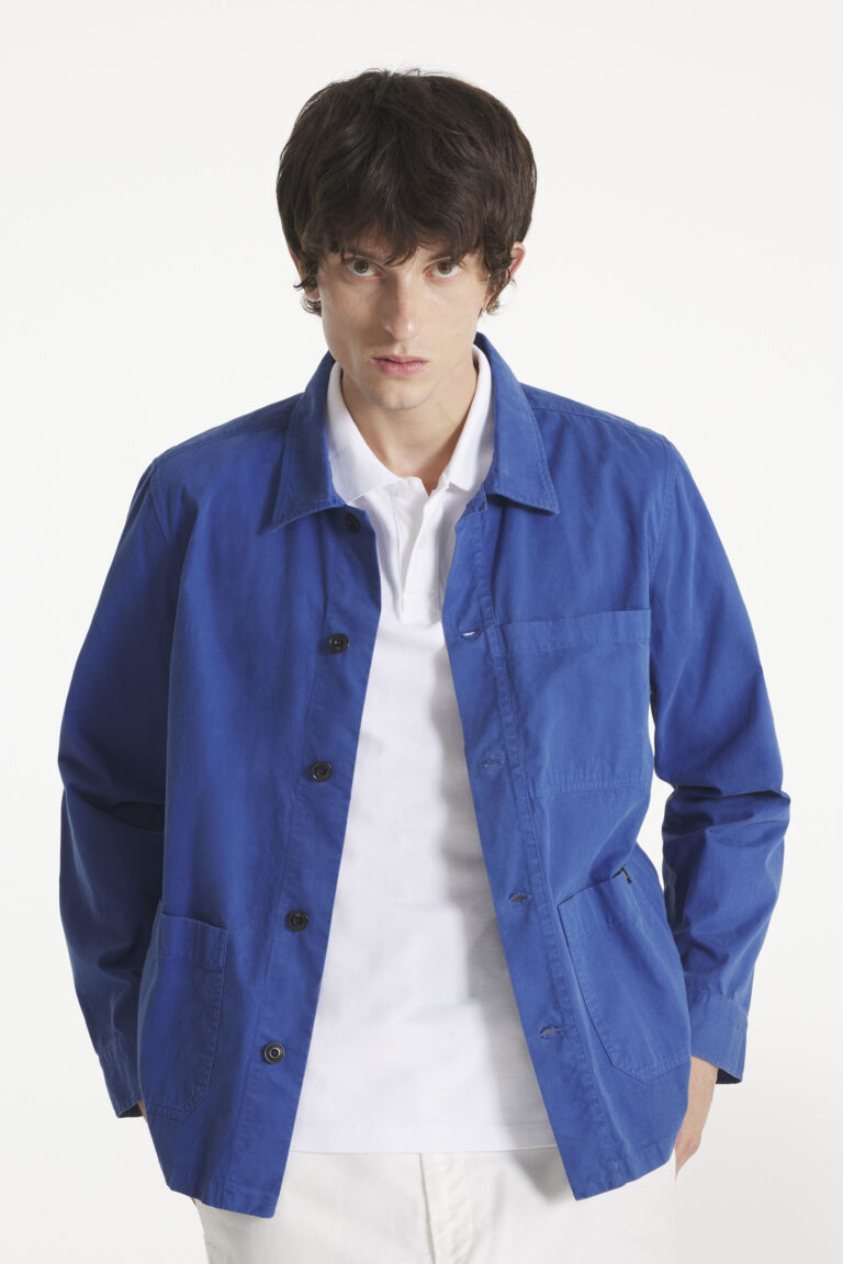 VIRO - OVERSHIRT JACKET - BLUE, seconde vue