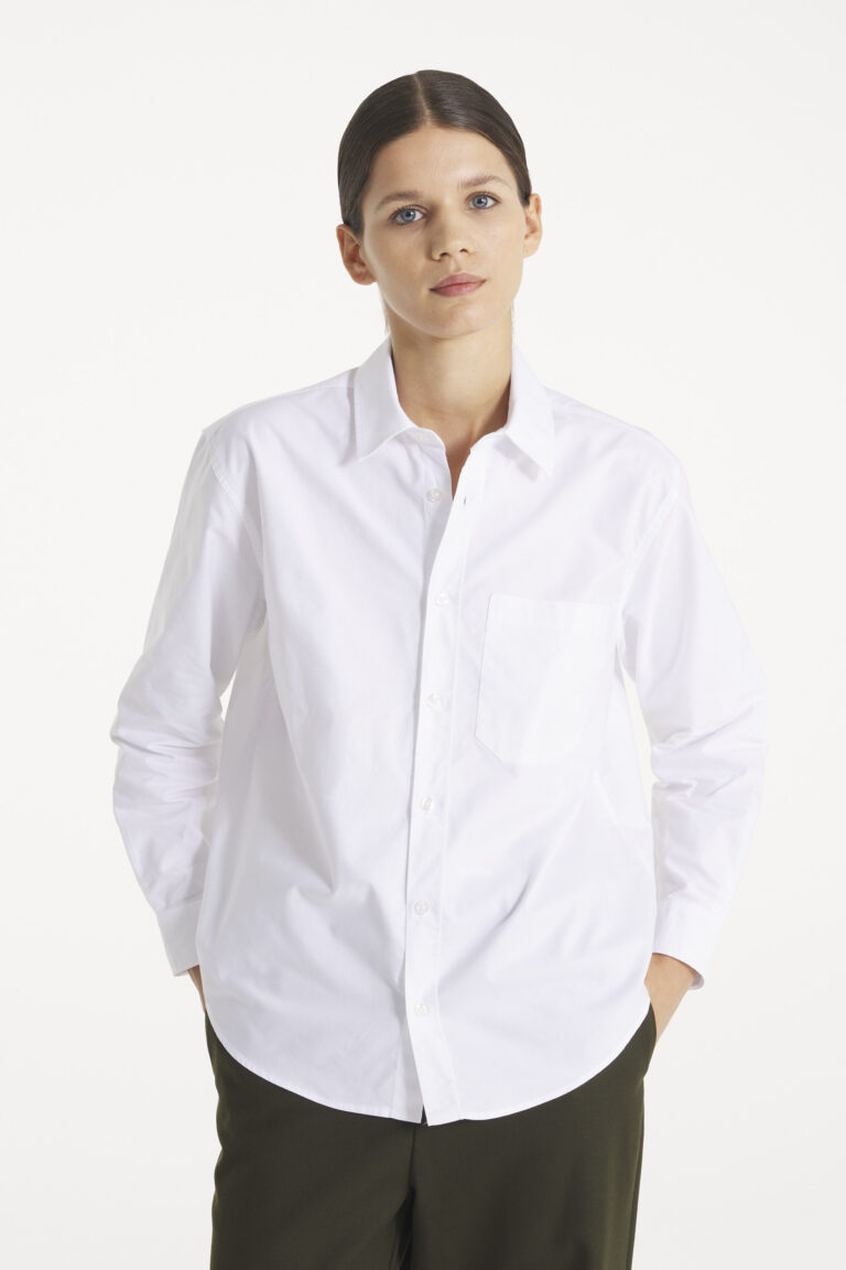 Cosmoise - Oxford shirt - OFFWHITE, seconde vue