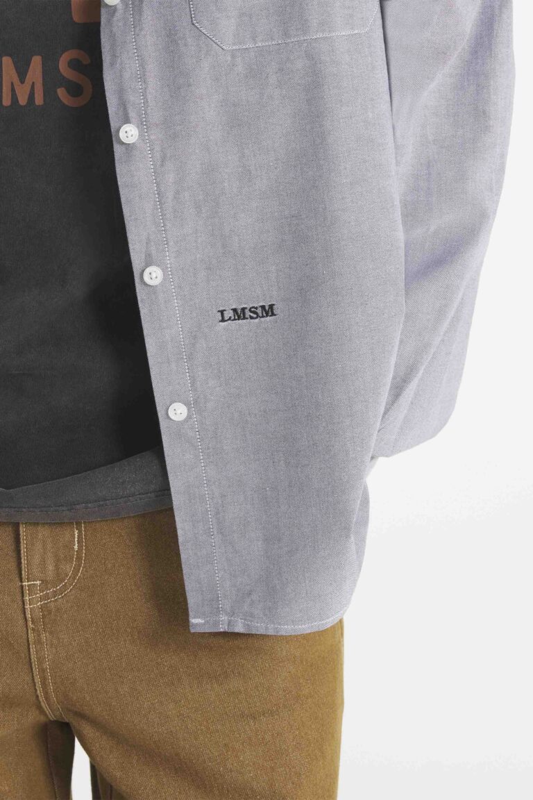 Cosmoise - Oxford shirt - BLACK, seconde vue