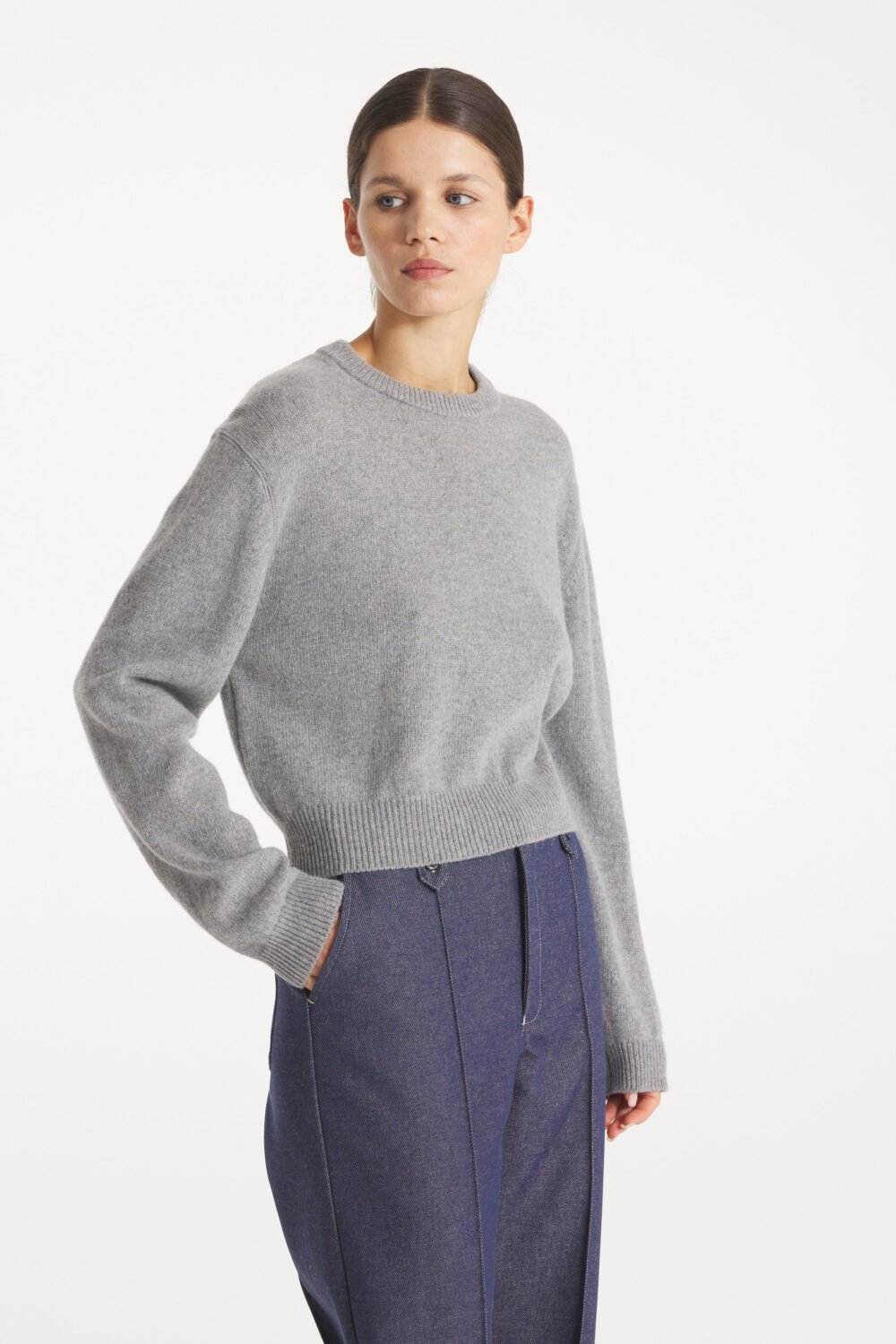 Salvino - Sweater - L, GREY