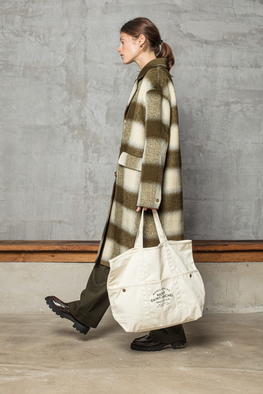 Amila - Printed Tote | Le Mont Saint Michel Amila - Printed Tote | Le Mont Saint Michel