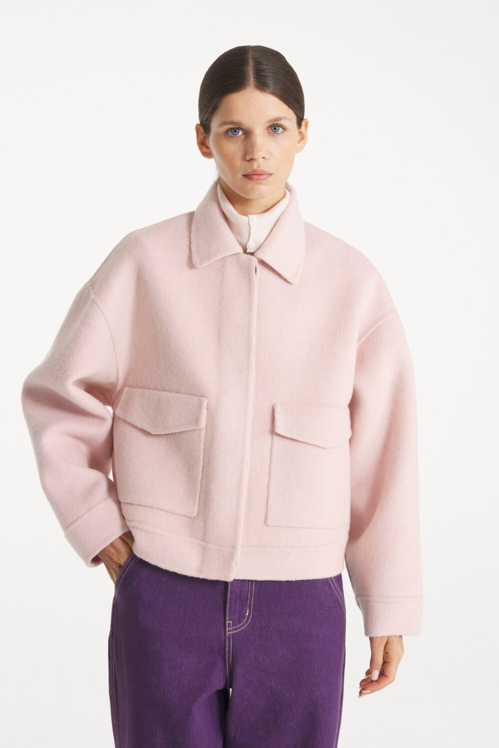 Mathilda - Wool jacket - 40, PINK