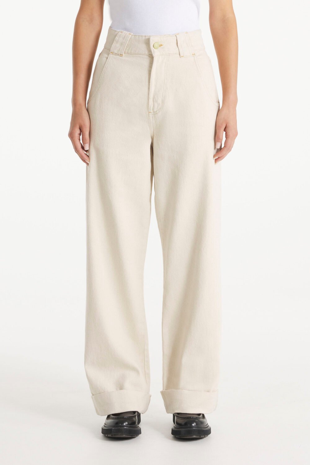 Padelle - Natural denim jeans - 36, OFFWHITE