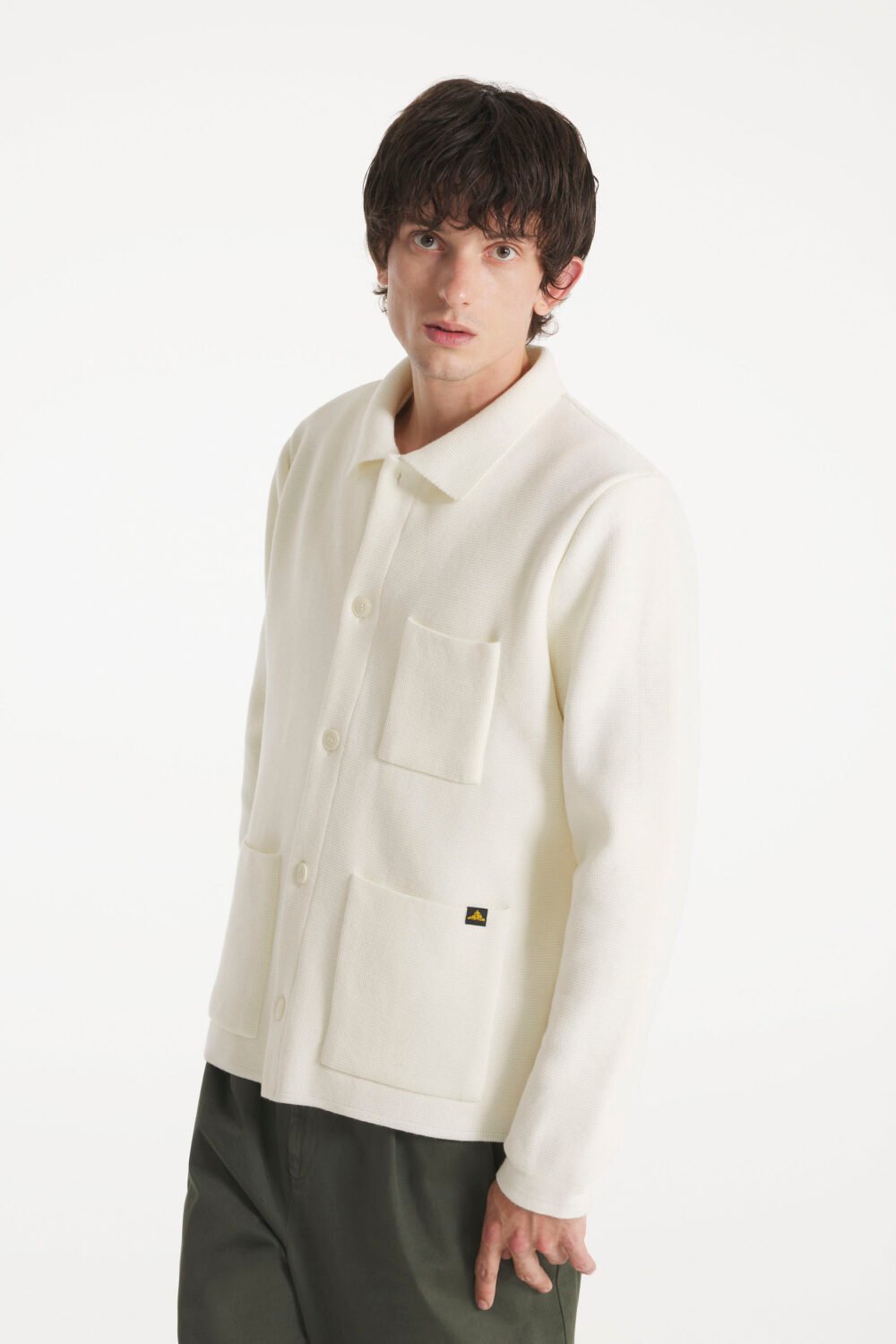 Guino - Work cardigan - XS, chalk