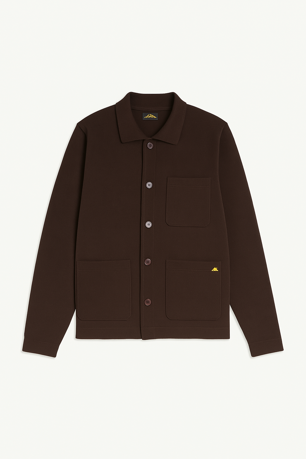 GUINO - WORK CARDIGAN - XL, mocha