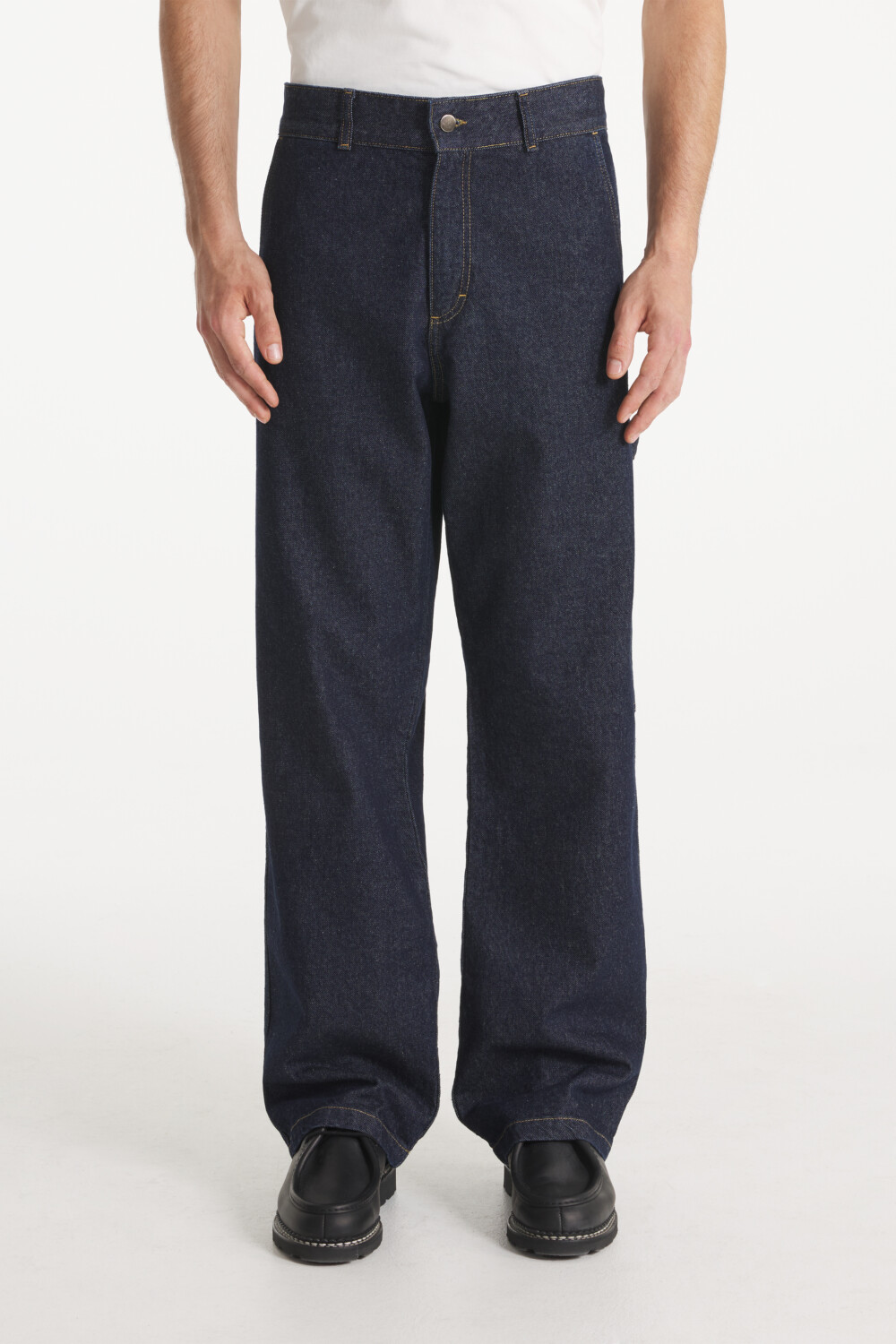 Pageas – Pantalon en denim style carpenter