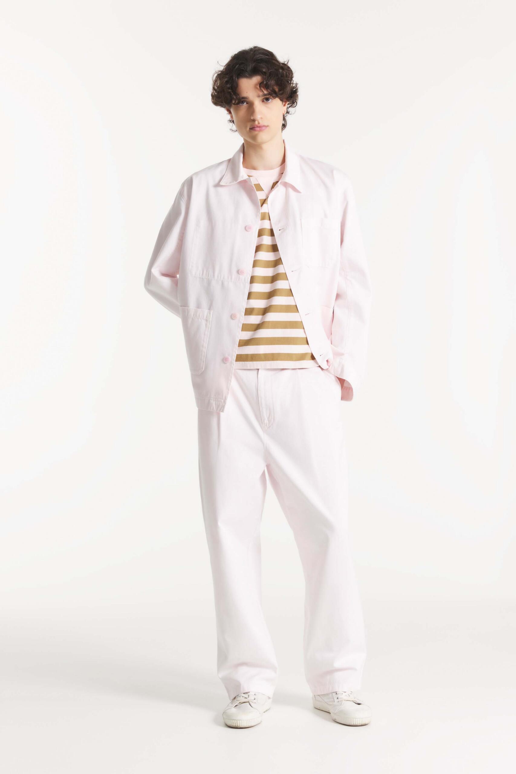 Pitt – Pantalon large en gabardine