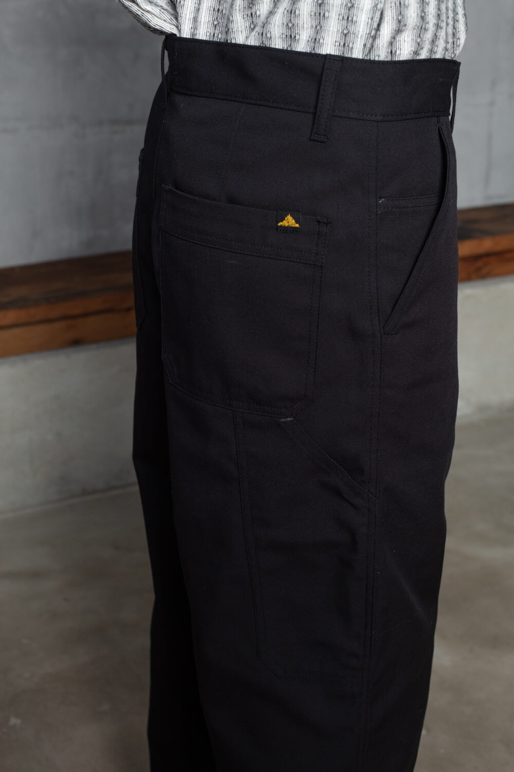 PILENE - CARPENTER PANTS - XXL, BLACK