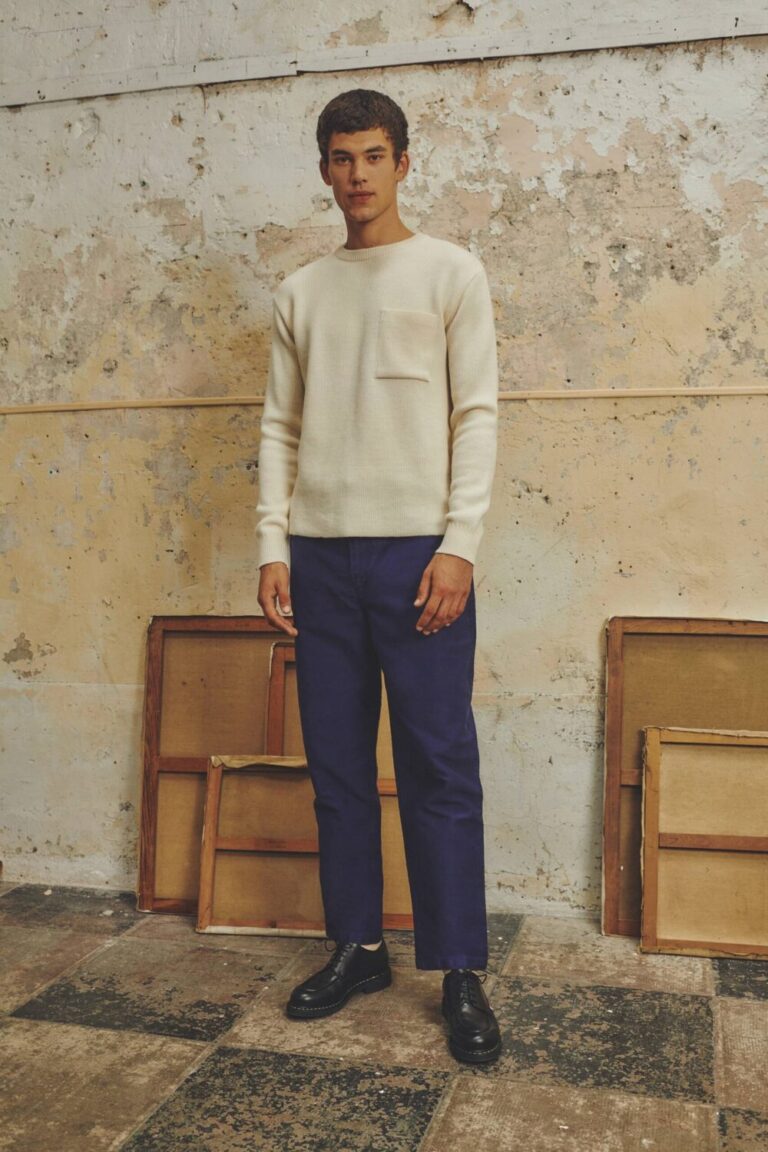 Genuine work pants - BLUE, seconde vue