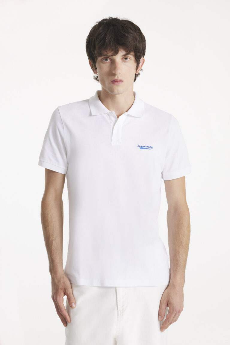 TOUNY - POLO PATCH - WHITE, seconde vue