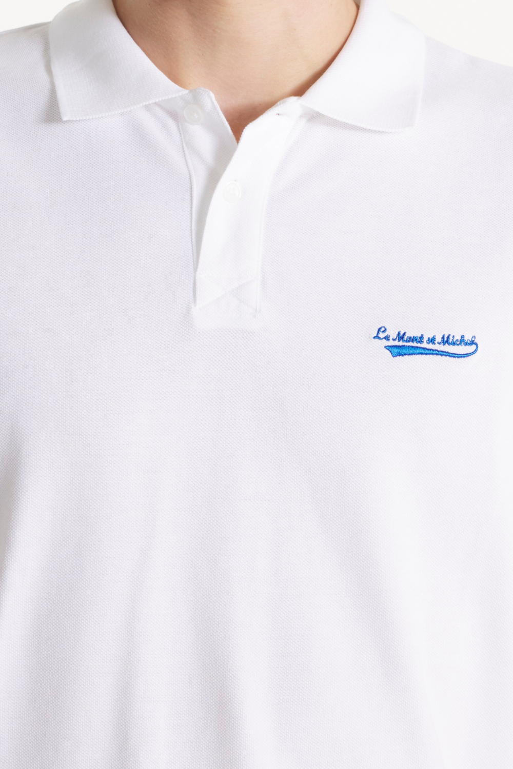TOUNY - POLO PATCH - M, WHITE
