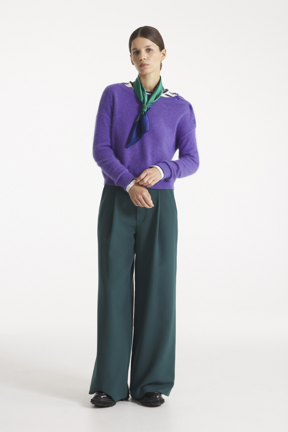PISCO - PEGGED PANTS - 38, dark green