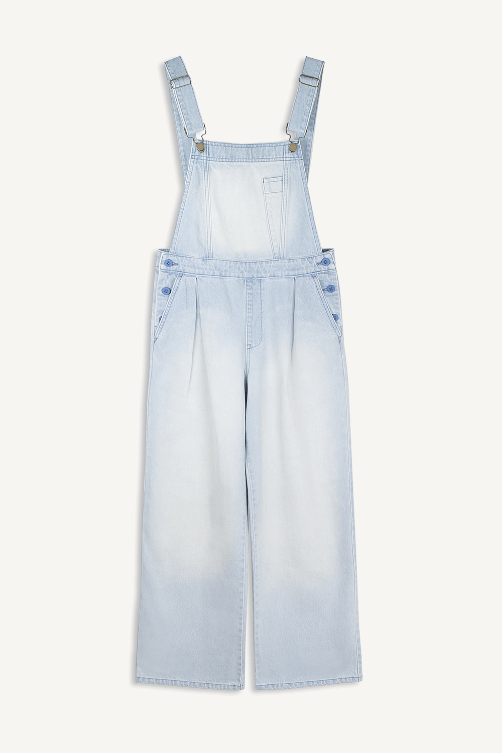 IVETTE - SALOPPETTE EN DENIM - 40, BLEU