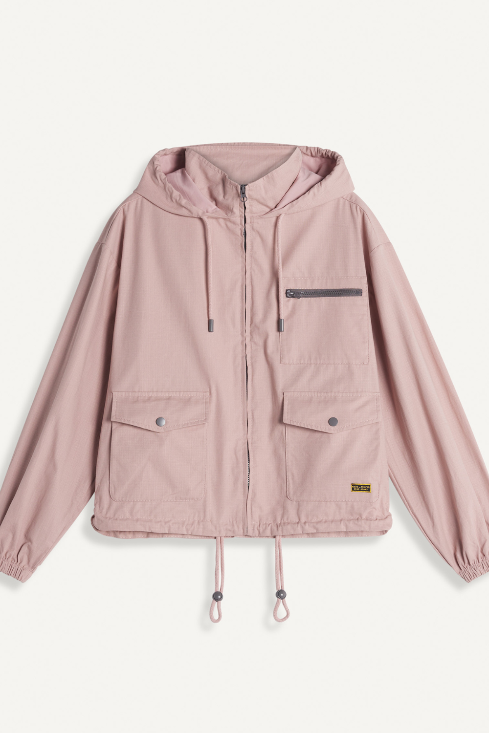 VALLA - VESTE EN RIPSTOP - 34, ROSE