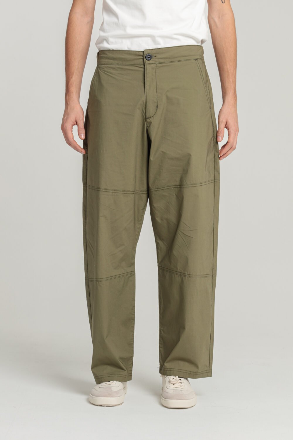 PILANO - PANTALON PARACHUTE - XS, KAKI