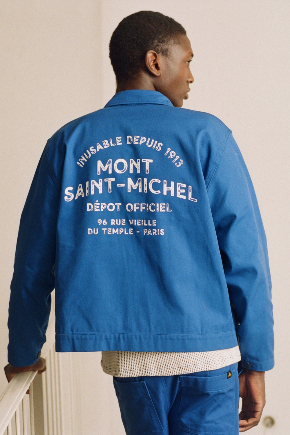 VERIME - BLOUSON DE TRAVAIL IMPRIMÉ - XL, vividblue
