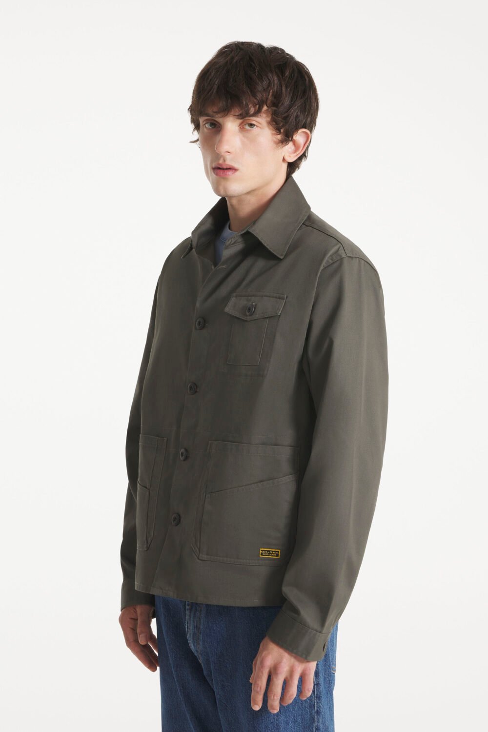 VELASQUEZ - VESTE WORKWEAR SATINÉE - S, KAKI