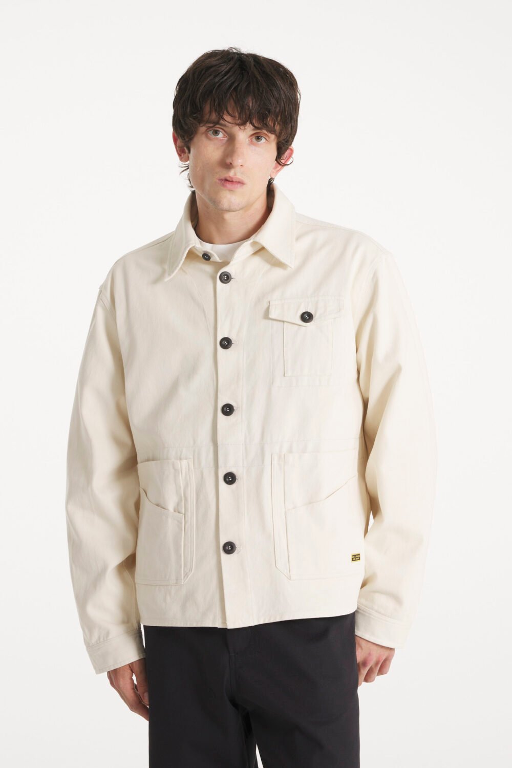 VELASQUEZ - VESTE WORKWEAR SATINÉE - XXL, chalk