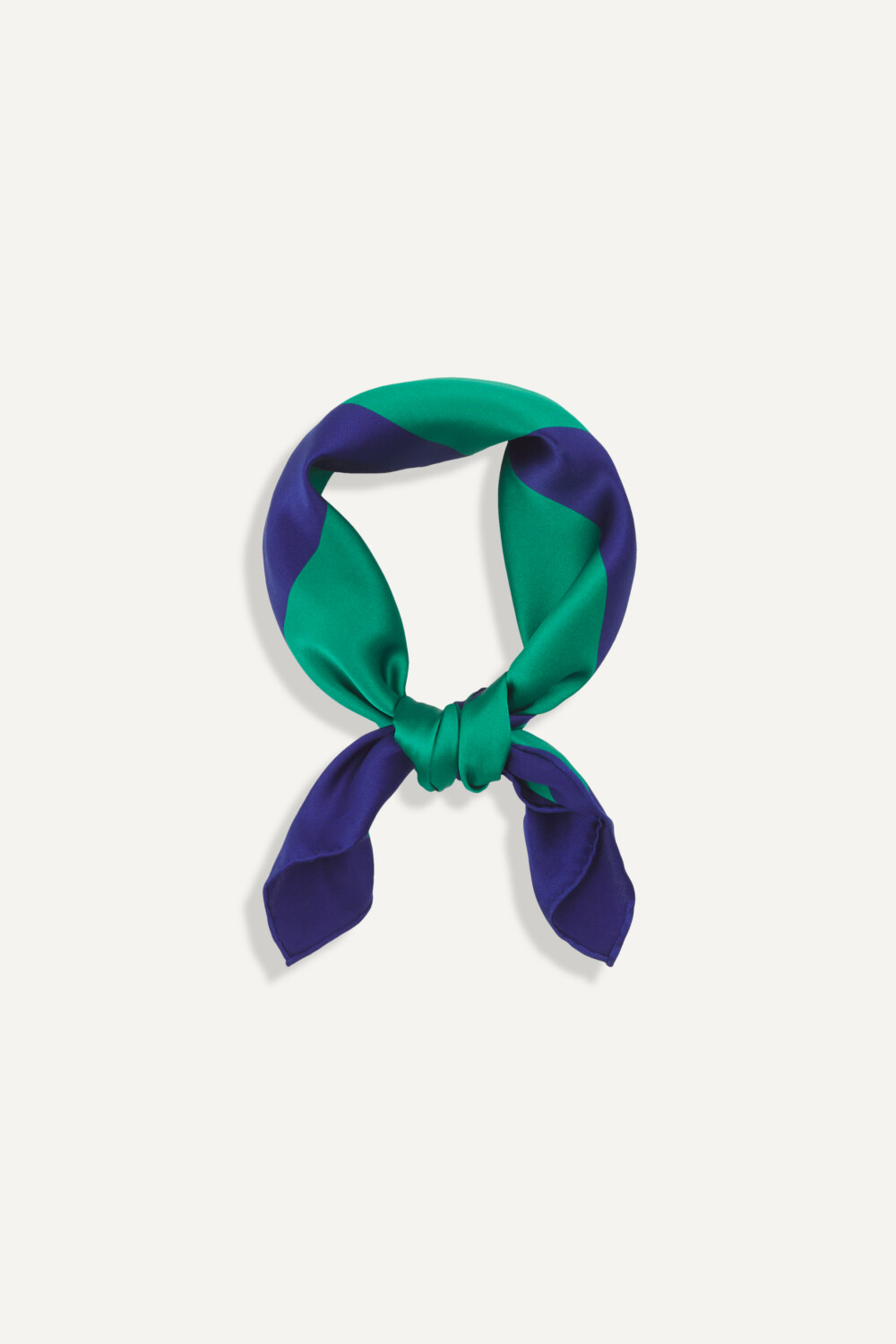 ALVI - FOULARD EN SOIE - TU, MARINE