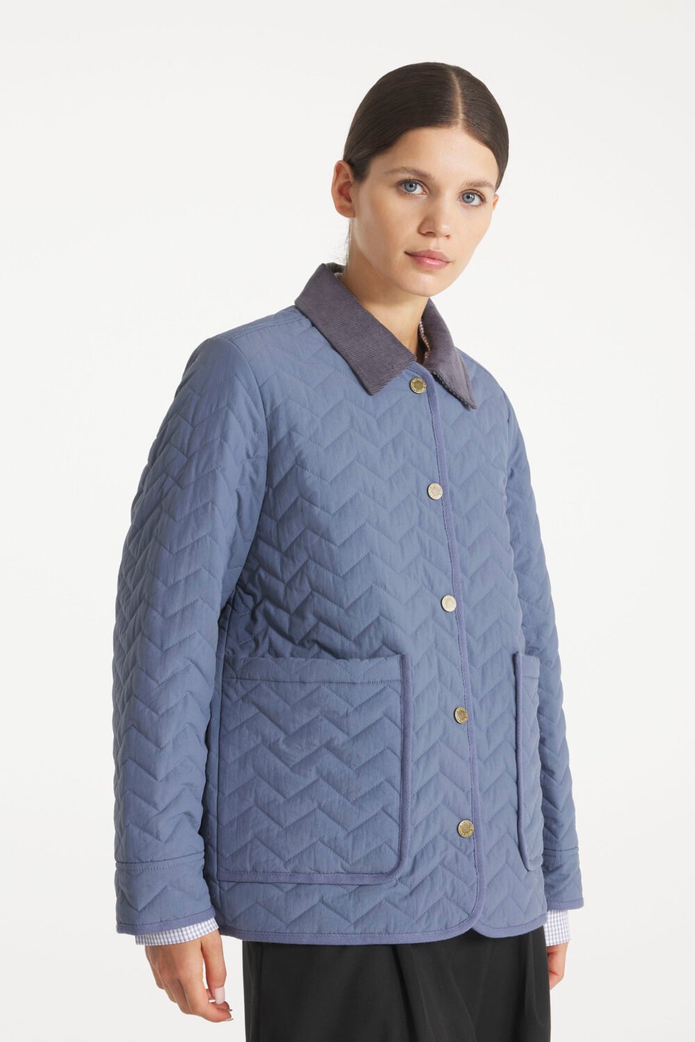 VEGGY - VESTE MATELASSÉE - 40, BLEU