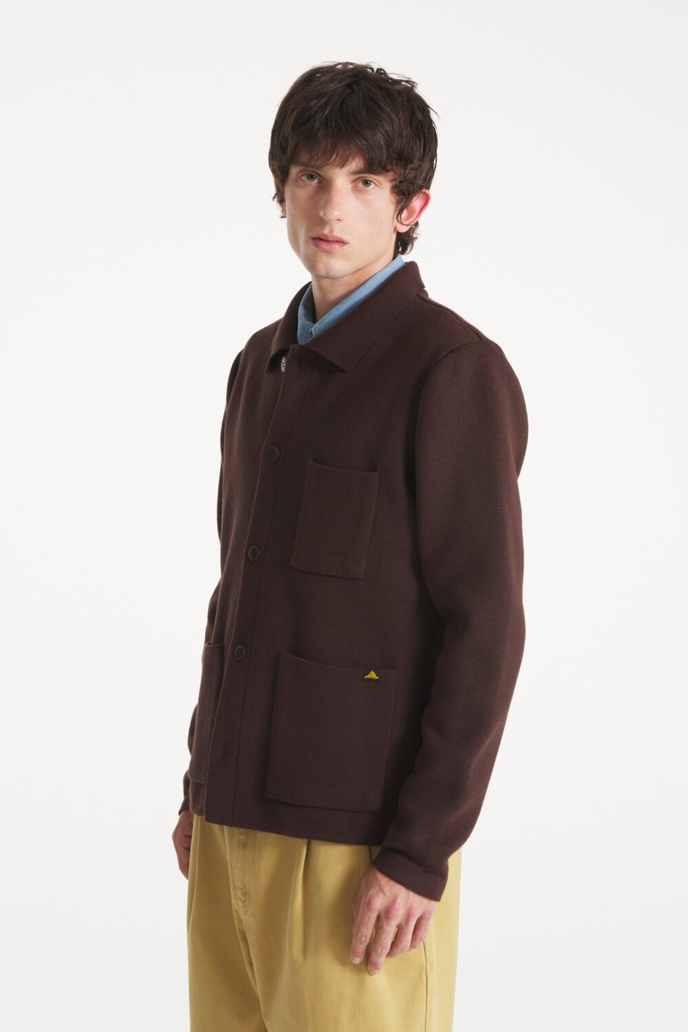 Guino - Work cardigan - XS, mocha
