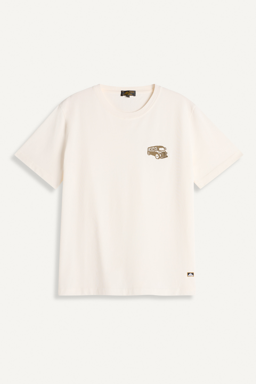 TOPI - T-SHIRT BRODÉ - M, ECRU