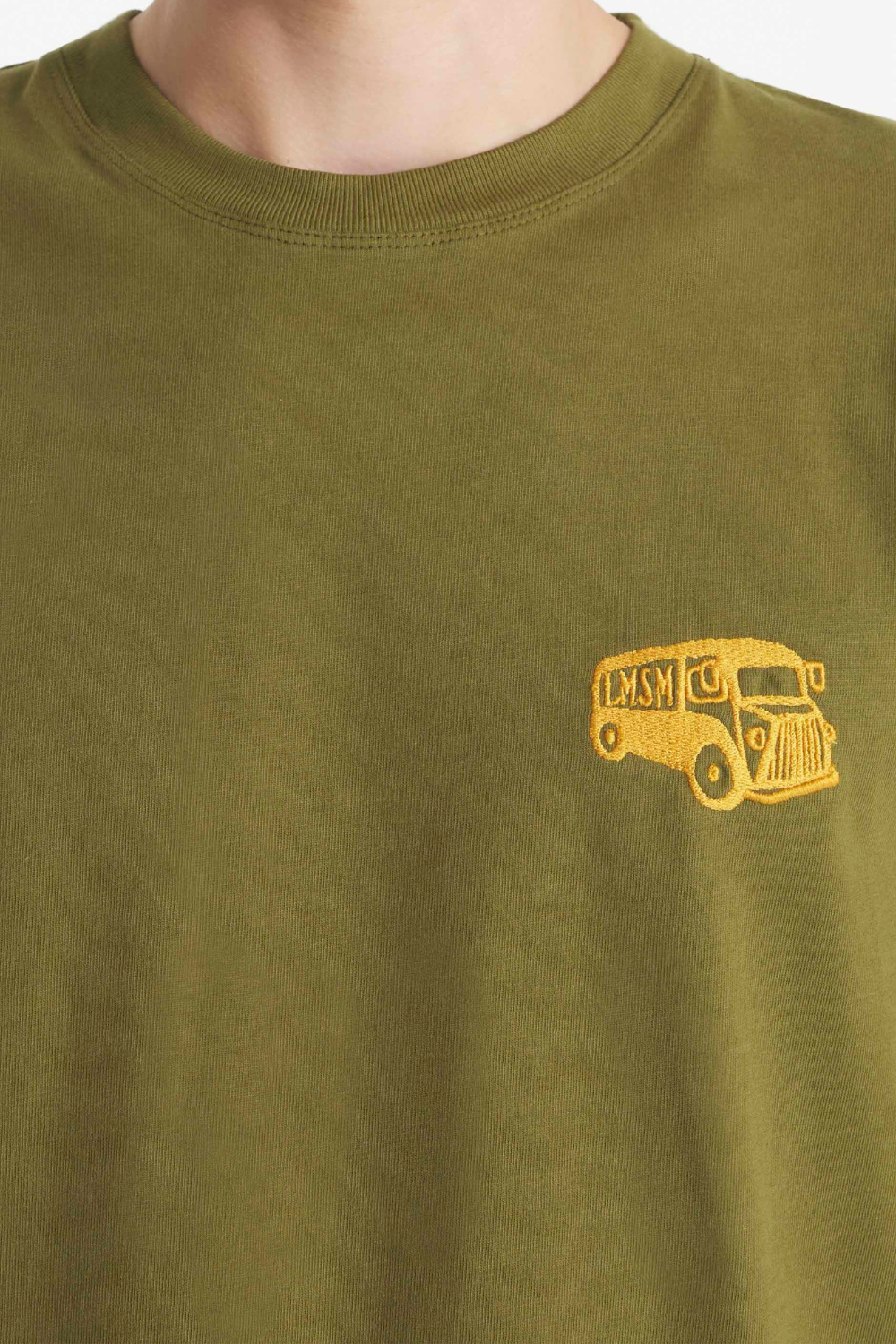 TOPI - T-SHIRT BRODÉ - XS, army