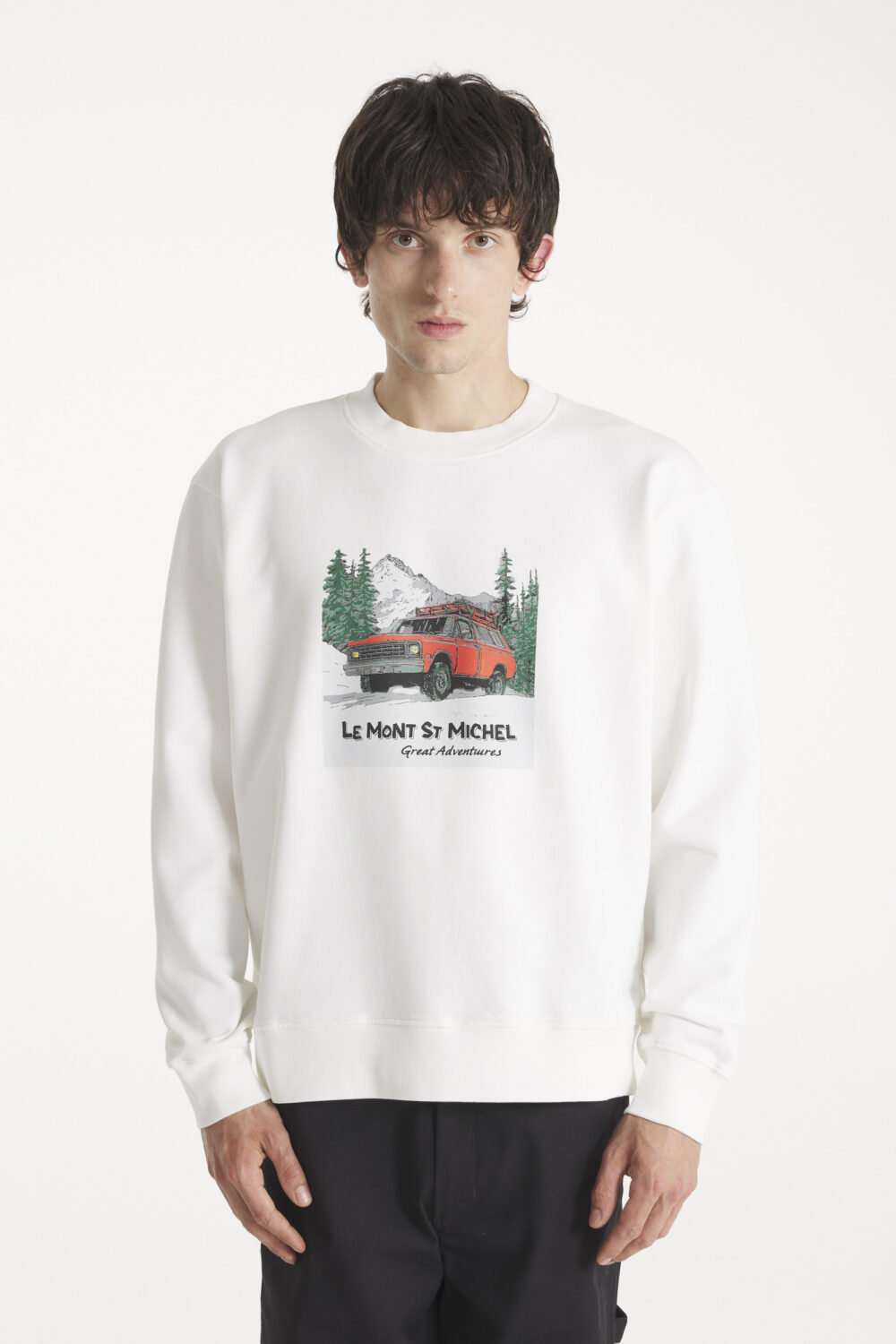 TAOS - MOUNTAIN PRINT SWEATER