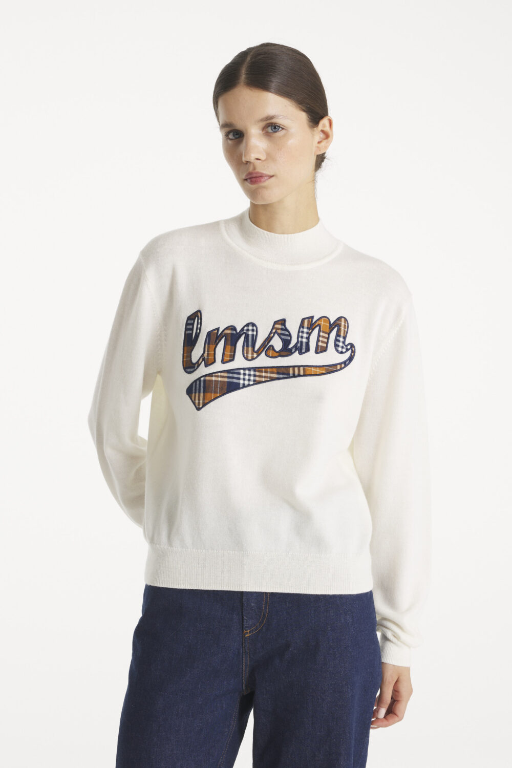 SABY - SWEATSHIRT IMPRIMÉ - S, ECRU