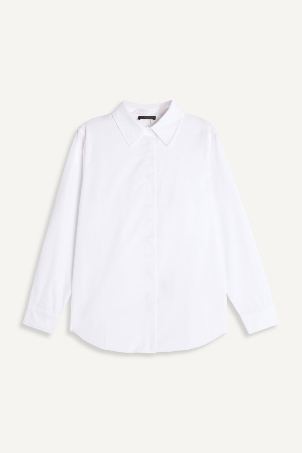 CALIXTE - CHEMISE À BORD BRUT - 38, BLANC